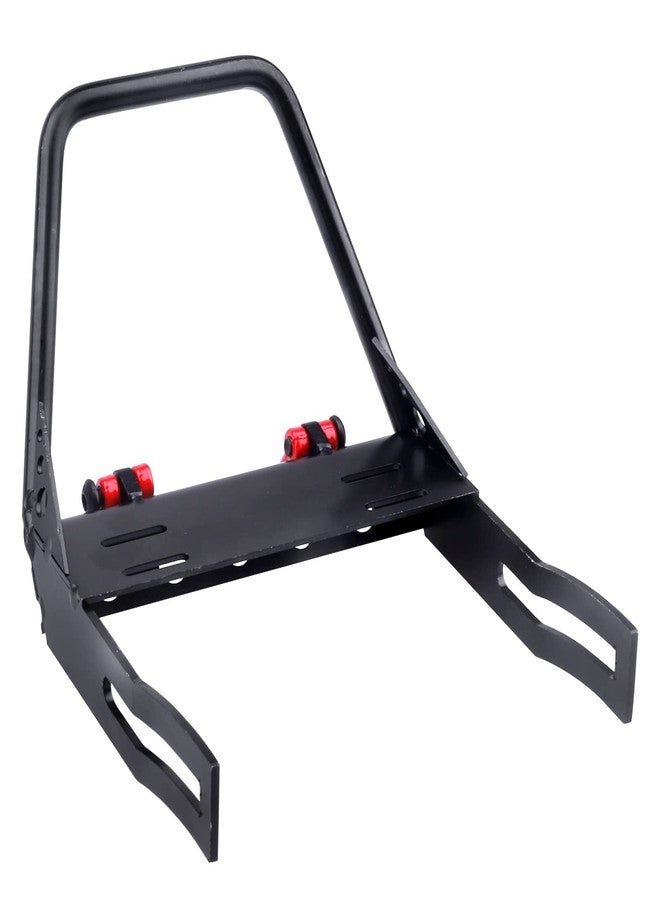 CrazyHobby Metal RC Crawler Front Bumper with Winch Mount Shackles for Axial SCX10 & SCX10 II Redcat Gen7 Gen 8 Upgrades (Type A) - Image 3
